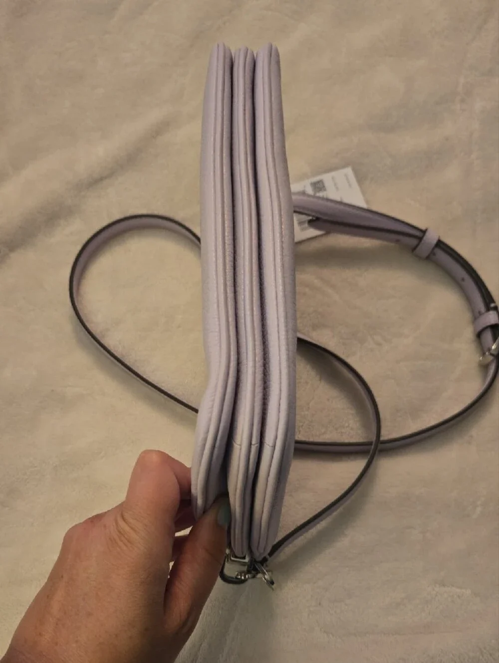 kate spade Lavender Pebbled Leather Crossbody Bag